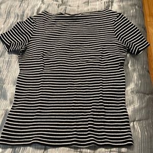 Black and white striped shirt by Zara